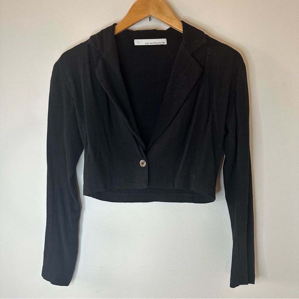 Stillwater Cropped Blazer -Size XS - Picture 4 of 6